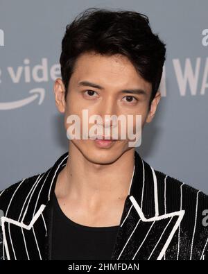 08 février 2022 - Los Angeles, Californie - Manny Jacinto. Amazon Prime Videoâ™s Los Angeles Premiere ''I Want You Back' Banque D'Images