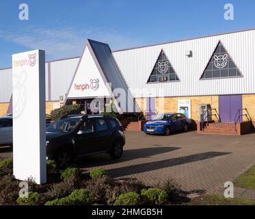 Tenpin Ten PIN Bowling, Martlesham Heath, Suffolk, Angleterre, Royaume-Uni - branche Tenpin Ipswich Banque D'Images