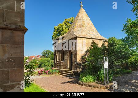 Chapelle Regiswindis, Lauffen am Neckar, Bade-Wurtemberg, Allemagne Banque D'Images