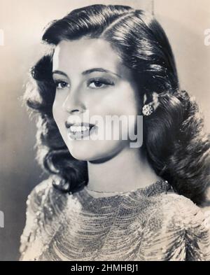 GLORIA DeHAVEN (1925-2016) actrice et chanteuse américaine en 1953 Banque D'Images