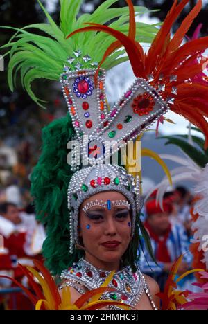 Carneval à Santa Cruz de Tenerife, Tenerife, Iles Canaries, Espagne Banque D'Images