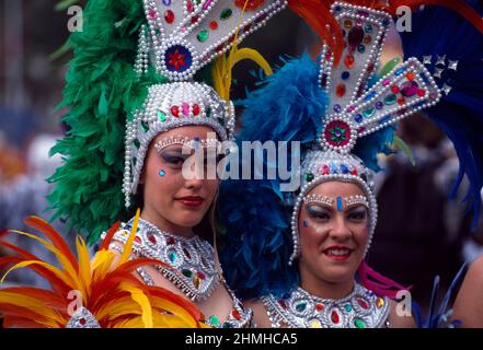 Carneval à Santa Cruz de Tenerife, Tenerife, Iles Canaries, Espagne Banque D'Images