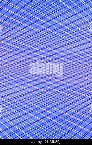 Fond bleu abstrait texturé rayé Banque D'Images