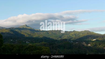 Kahili montagne près de Kalaheo sur Kauai Banque D'Images