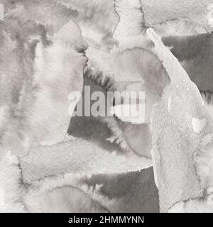 Aquarelle noir fond d'écran illustration, papier pour traits de pinceau, éléments de conception, splaters de peinture, papier album Banque D'Images