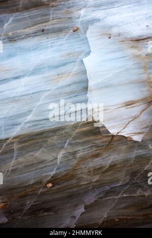 Texture de glace de glacier colorée. Banque D'Images