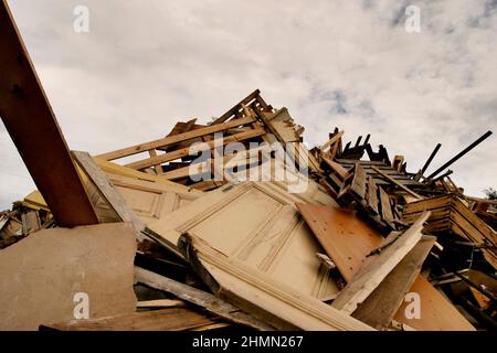 déchets en vrac Banque D'Images