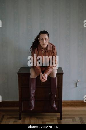 L'actrice suédoise Noomi Rapace photographiée au Festival du film de Göteborg à Göteborg, Suède, 04 février 2022.photo: Bjorn Larsson Rosvall / TT / code 9200 Banque D'Images