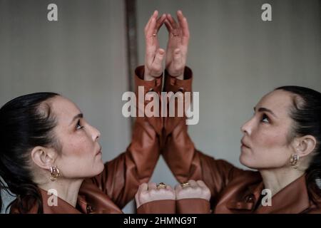 L'actrice suédoise Noomi Rapace photographiée au Festival du film de Göteborg à Göteborg, Suède, 04 février 2022.photo: Bjorn Larsson Rosvall / TT / code 9200 Banque D'Images