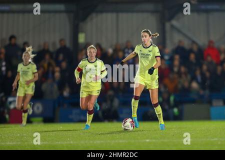 Londres, Royaume-Uni. 11th févr. 2022. 11th février 2022 ; Kingsmeadow Stadium, Norbiton, Kingston upon Thames, Londres: Femmes Super League football, Chelsea versus Arsenal ; Vivianne Miedema of Arsenal crédit: Action plus Sports Images/Alamy Live News Banque D'Images