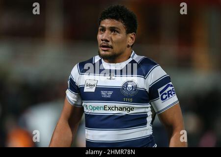 Patrick Mago #10 de Wigan Warriors pendant le match à, le 2/11/2022. (Photo de David Greaves/News Images/Sipa USA) Credit: SIPA USA/Alay Live News Banque D'Images