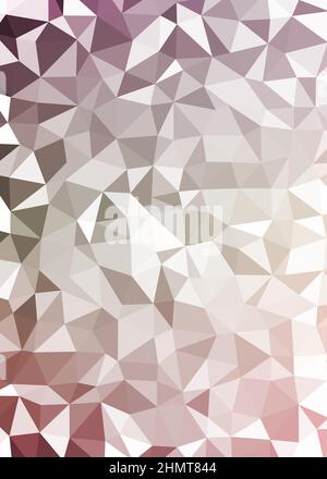 Illustration de l'arrière-plan Generative Art en couleur de polygone réduit Illustration de Vecteur