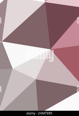 Illustration de l'arrière-plan Generative Art en couleur de polygone réduit Illustration de Vecteur