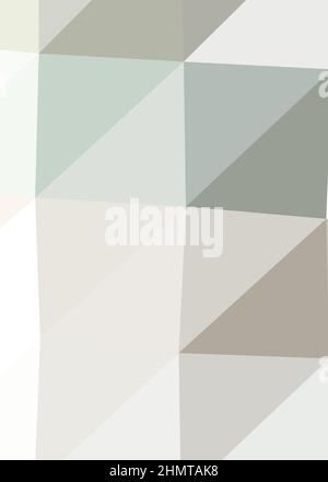 Illustration de l'arrière-plan Generative Art en couleur de polygone réduit Illustration de Vecteur