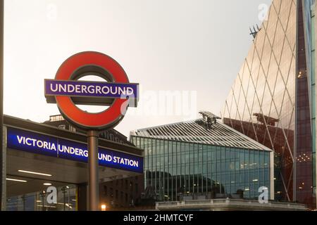 Victoria, Westminster. Londres, Angleterre Banque D'Images