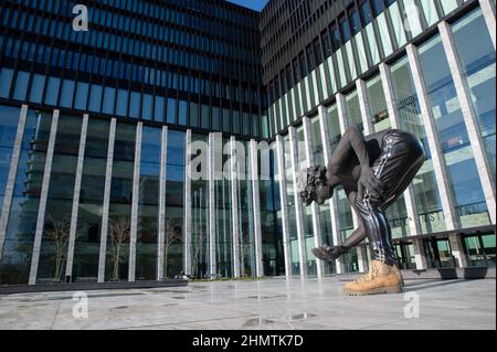 Statue Amour ou générosité à Amsterdam pays-Bas 11-2-2022 Banque D'Images
