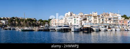 royal Nautical club, Porto Petro, Santanyi, Majorque, Iles Baléares, Espagne Banque D'Images