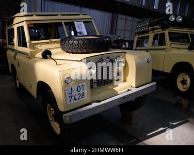 1961 Land Rover Santana. Retro Malaga 2022, Espagne. Banque D'Images