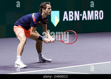 ROTTERDAM, PAYS-BAS - FÉVRIER 12: Wesley Koolhof des pays-Bas pendant le tournoi de tennis mondial ABN AMRO 49E à Rotterdam Ahoy le 12 février 2022 à Rotterdam, pays-Bas (photo de Herman Dingler/Orange Pictures) crédit: Orange pics BV/Alay Live News Banque D'Images