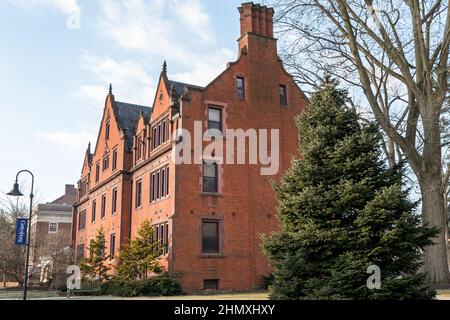 McKnight Hall, un bâtiment situé sur le campus de Gettysburg College à Gettysburg, Pennsylvanie, États-Unis Banque D'Images