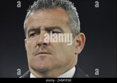 Naples, Italie. 12th févr. 2022. Massimiliano Farris d'Internazionale, pendant le match de la série italienne Un championnat entre Napoli vs Internzionale résultat final, Napoli , Internazionale, match joué au stade Diego Armando Maradona. Napoli, Italie, 12 FEBRARY 2022. Crédit: Vincenzo Izzo/Alamy Live News Banque D'Images