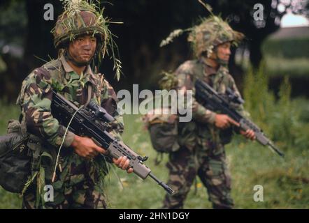 - Armée royale, 6th fusil Gurka Regiment - Armée royale, sesto reggimento fucilieri Gurka Banque D'Images