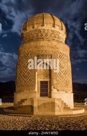 Zeynel tombeau ou Zeynel Bey Turbesi dans son nouveau lieu, Hasankeyf, Turquie Banque D'Images