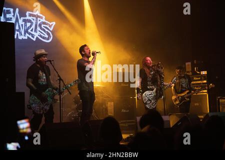 Frank Turner rejoint le Wildhearts ft Ginger en soutenant Frank Turner & The Sleeping Souls à l'académie O2, Newcastle, 13th juillet 2019 Banque D'Images