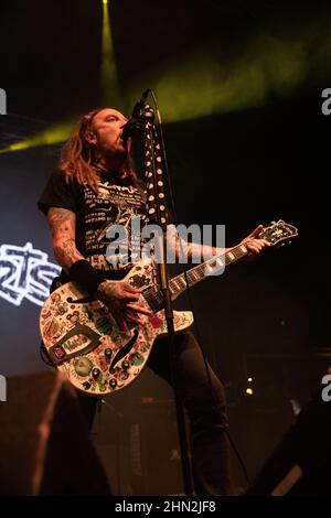 The Wildhearts ft Ginger soutient Frank Turner & The Sleeping Souls à la O2 Academy, Newcastle, 13th juillet 2019 Banque D'Images