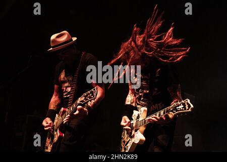 The Wildhearts ft Ginger soutient Frank Turner & The Sleeping Souls à la O2 Academy, Newcastle, 13th juillet 2019 Banque D'Images