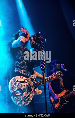 The Wildhearts ft Ginger soutient Frank Turner & The Sleeping Souls à la O2 Academy, Newcastle, 13th juillet 2019 Banque D'Images
