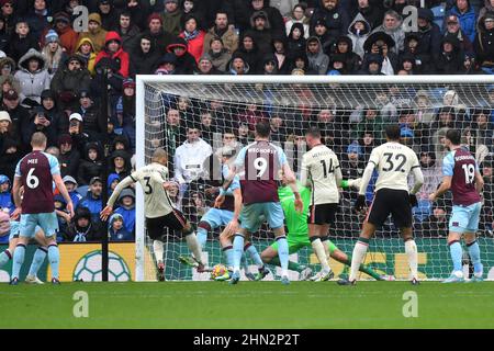 Burnley, Royaume-Uni. 13th févr. 2022. /liv lors du match de la Premier League à Turf Moor, Burnley, Royaume-Uni. Date de la photo: Dimanche 13 février 2022. Crédit photo devrait se lire: Anthony Devlin crédit: Anthony Devlin/Alamy Live News Banque D'Images