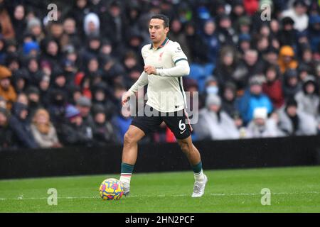 Burnley, Royaume-Uni. 13th févr. 2022. Thiago de Liverpool lors du match de la Premier League à Turf Moor, Burnley, Royaume-Uni. Date de la photo: Dimanche 13 février 2022. Crédit photo devrait se lire: Anthony Devlin crédit: Anthony Devlin/Alamy Live News Banque D'Images