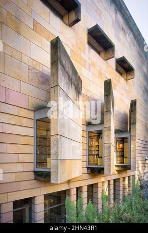 Édimbourg, Écosse, Royaume-Uni - extension du Musée national d'Écosse par Benson & Forsyth Banque D'Images