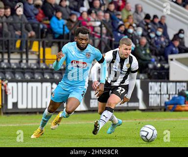 Équipes de football Wrexham et Borehamwood Banque D'Images