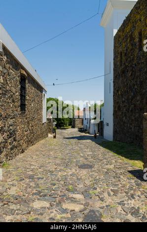 Colonia del Sacramento, Uruguay - 14th janvier 2022 - Colonia del Sacramento en Uruguay, un lieu touristique important. Banque D'Images