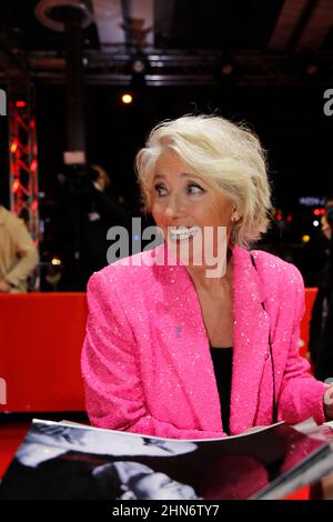 Emma Thompson BEI der Premiere des Kinofilm 'bonne chance pour vous, Leo Grande' auf der Berlinale 2022 / 72. Internationale Filmfestspiele Berlin im Fried Banque D'Images