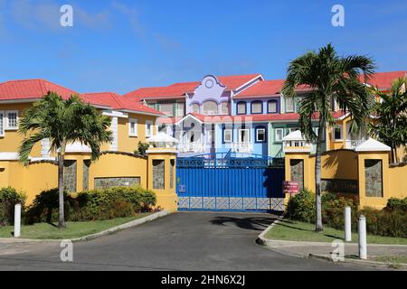 Le port, Rodney Bay Village, gros Islet, Sainte-Lucie, Îles du vent, Antilles néerlandaises, Antilles néerlandaises, Mer des Caraïbes Banque D'Images