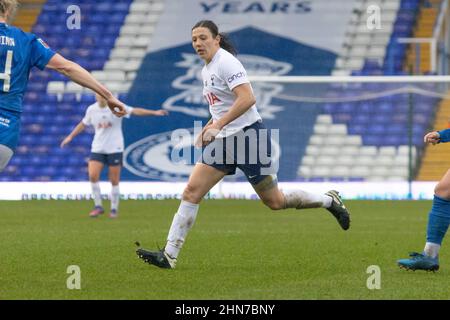 Birmingham City femmes vs Tottenham Hotspur femmes - faits saillants du match de Super League féminine (février 2022) | Tottenham gagne 2-0 Banque D'Images