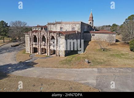 Atlanta, Géorgie, États-Unis. 13th févr. 2022. Lieux de tournage Ozark, Omar Navarro Estate, Atlanta GA sur place pour les lieux de tournage Netflix OZARK, Atlanta, GA le 13 février 2022. Crédit : Derek Storm/Everett Collection/Alay Live News Banque D'Images