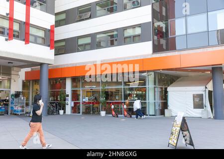 Australian National University l'ANU, logement étudiant sur le campus à Kinloch Lodge, centre-ville de Canberra, ACT, Australie Banque D'Images