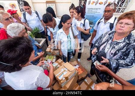 Salon de promotion de la santé, ville de Camaguey, Cuba, 14 novembre 2016 Banque D'Images