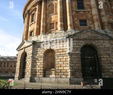 Radcliffe Camera Library à Radcliffe Square, centre-ville d'Oxford. Banque D'Images