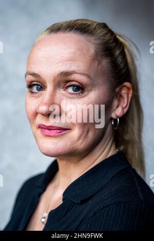 Oslo, Norvège. 15th févr. 2022. Oslo 20220215.l'actrice Ellen Birgitte Winther participe au film Full Coverage, qui est présenté en première dans les cinémas norvégiens de nos jours. Mardi, le film a été présenté à la presse au cinéma Vika à Oslo. Photo: Håkon Mosvold Larsen/NTB crédit: NTB Scanpix/Alay Live News Banque D'Images