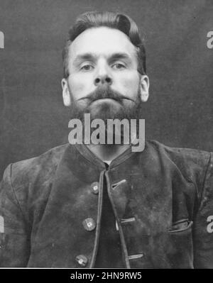 Wolfram Sievers, Secrétaire exécutif du SS-Ahnenerbe. Il a été condamné à mort le 7 1947 août pour crimes contre l'humanité dans le procès des médecins, et pendu le 2 juin 1948. Banque D'Images