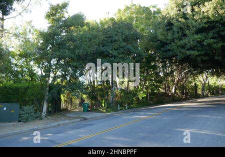 Beverly Hills, Californie, États-Unis 12th février 2022 Beverly Hills 90210 ancien lieu de tournage au 933 N. Hillcrest Road le 12 février 2022 à Beverly Hills, Californie, États-Unis. Photo par Barry King/Alay stock photo Banque D'Images