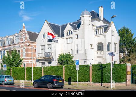 Ambassade d'Égypte à la Badhuisweg à la Haye, pays-Bas Banque D'Images