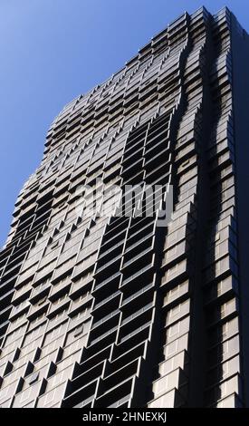 Melbourne, Victoria, Australie - Abode 318 tour immeuble d'appartements par Elenberg Fraser Banque D'Images