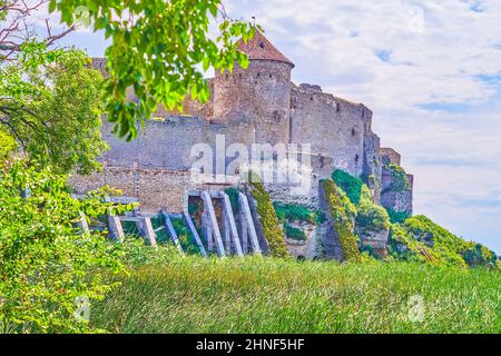 Forteresse d'Akkerman avec ses constructions défensives extérieures, Bilhorod-Dnistrovskyi, Ukraine Banque D'Images