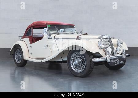 BARCELONE, ESPAGNE-MAI 25, 2021: 1953 MG TF 1500 MIDGET Banque D'Images